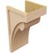 Ekena Millwork 12"W x 12"D x 24"H Wide Viola Rough Cedar Woodgrain TimberThane Corbel, Primed Tan CORUR12X12X24VIORCPR - alternate 5